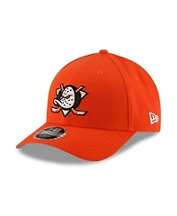 New Era Men's Orange Anaheim Ducks 9FORTY M-Crown Adjustable Hat