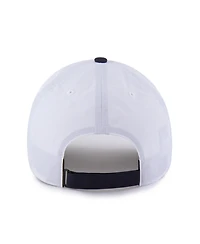 '47 Brand Men's White/Navy Seattle Mariners Vista Mini Clean Up Brrr° Adjustable Hat