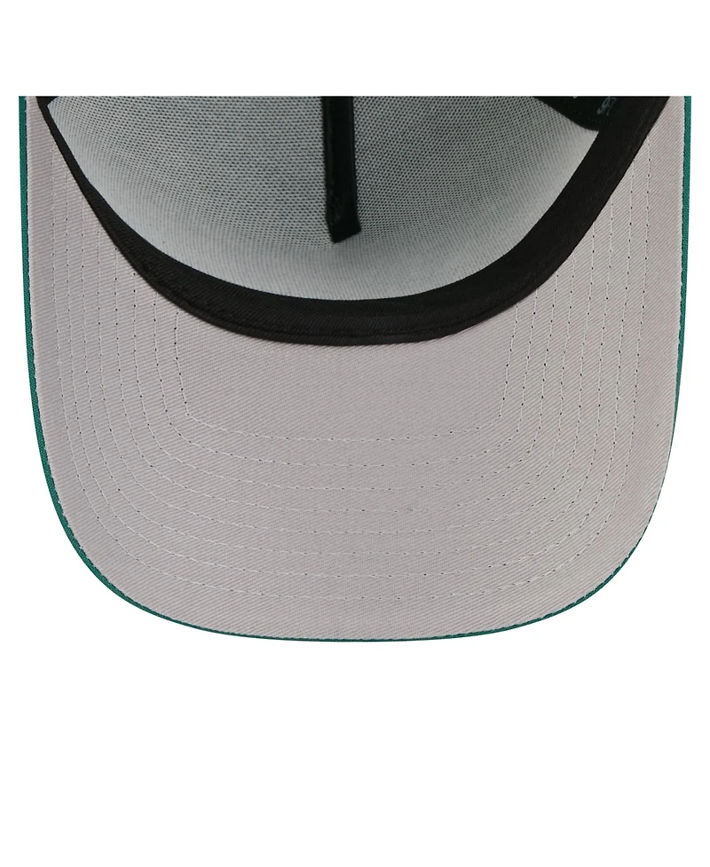 New Era Men's Green New York Mets Pin Seeker 9FORTY A-Frame Adjustable Hat