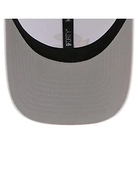 New Era Men's White Chicago Cubs Flag 9FORTY Trucker Adjustable Hat