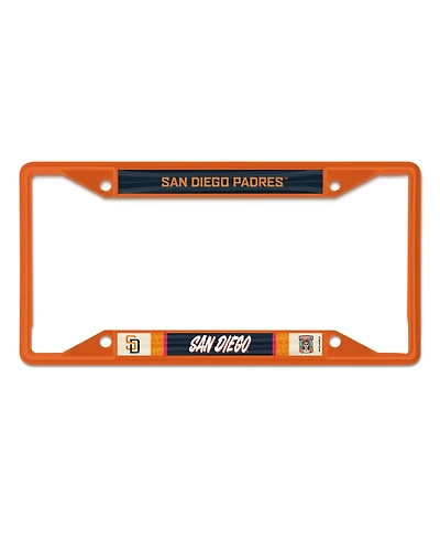Wincraft San Diego Padres 2026 City Connect Laser Cut Metal License Plate Frame