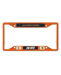 Wincraft San Diego Padres 2026 City Connect Laser Cut Metal License Plate Frame
