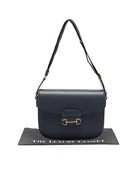 Pre-Owned Gucci Women's Horsebit 1955 Leather Shoulder Bag