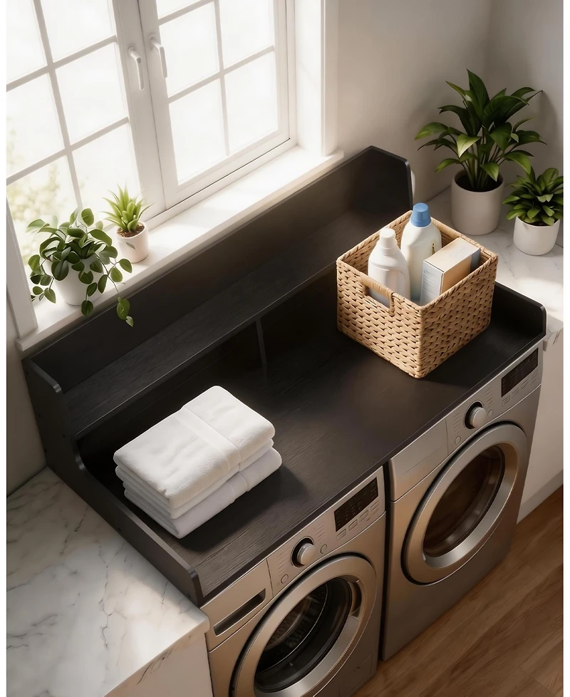 homfan Heavy Duty Laundry Shelf Over Washer and Dryer