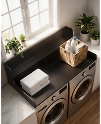 homfan Heavy Duty Laundry Shelf Over Washer and Dryer