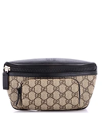 Pre-Owned Gucci Eden Waist Bag Gg Coated Canvas