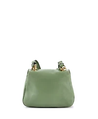 Pre-Owned Gucci Medium Web Blondie Shoulder Flap Bag Leather
