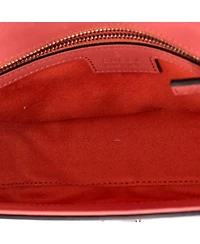 Pre-Owned Gucci Mini Petite Gg Flap Shoulder Bag Leather