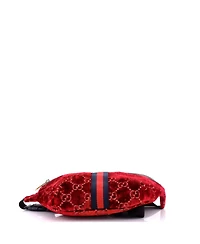 Pre-Owned Gucci Ophidia Zip Belt Bag Gg Velvet
