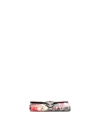 Pre-Owned Gucci Long Dionysus Chain Wallet Blooms Print Gg Coated Canvas