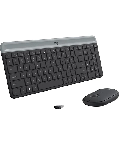 Logitech MK470 Slim Wireless Keyboard and Mouse Combo
