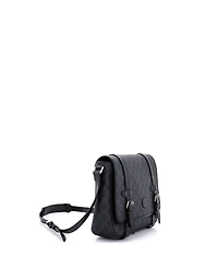 Pre-Owned Gucci Medium Interlocking G Patch Messenger Bag Gg Coated Canvas with Leather