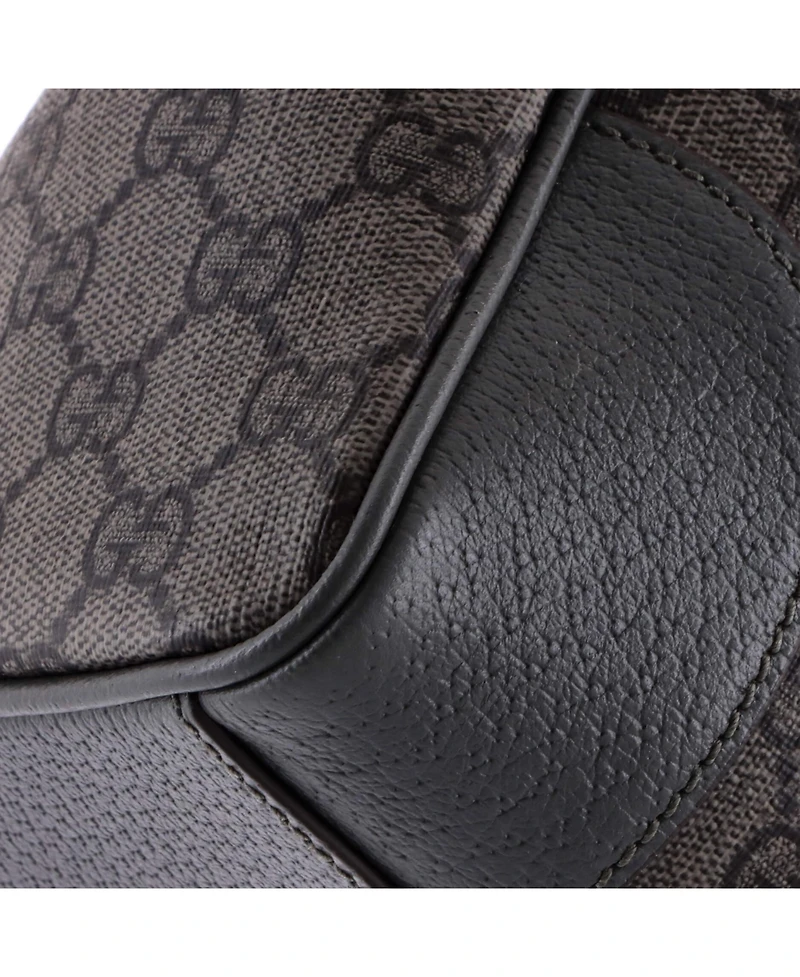 Pre-Owned Gucci Tall Ophidia Convertible Open Tote Gg Coated Canvas