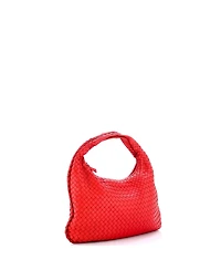 Pre-Owned Bottega Veneta Small Veneta Hobo Intrecciato Nappa