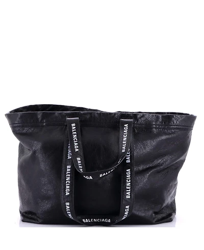 Pre-Owned Balenciaga Medium Carry Shopper Tote Leather