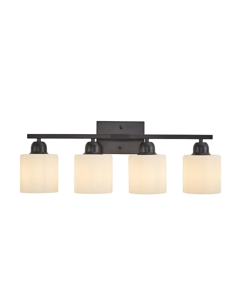 Busdays Light Modern Bathroom Light Fixture Vanity Light Over Mirror Wall Sconce Frosted Glass Shades E26 Socket Bulbs Not Included