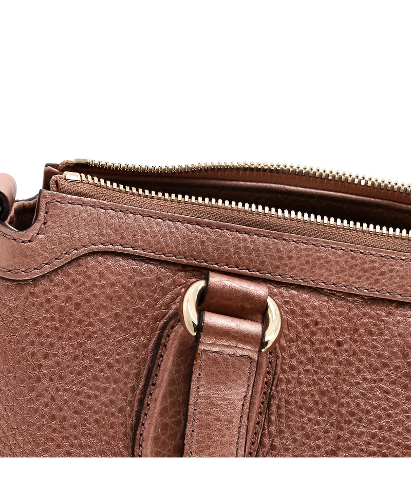 Pre-Owned Gucci Soho Convertible Soft Top Handle Bag Leather