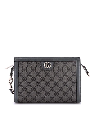 Pre-Owned Gucci Small Ophidia Convertible Shoulder Bag Gg Coated Canvas