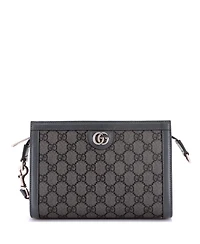 Pre-Owned Gucci Small Ophidia Convertible Shoulder Bag Gg Coated Canvas