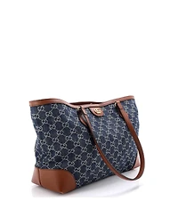 Pre-Owned Gucci Medium Ophidia Shopping Tote Gg Denim