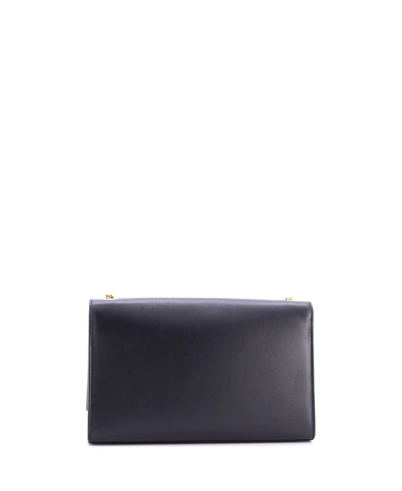 Pre-Owned Saint Laurent Medium Classic Monogram Tassel Crossbody Bag Leather