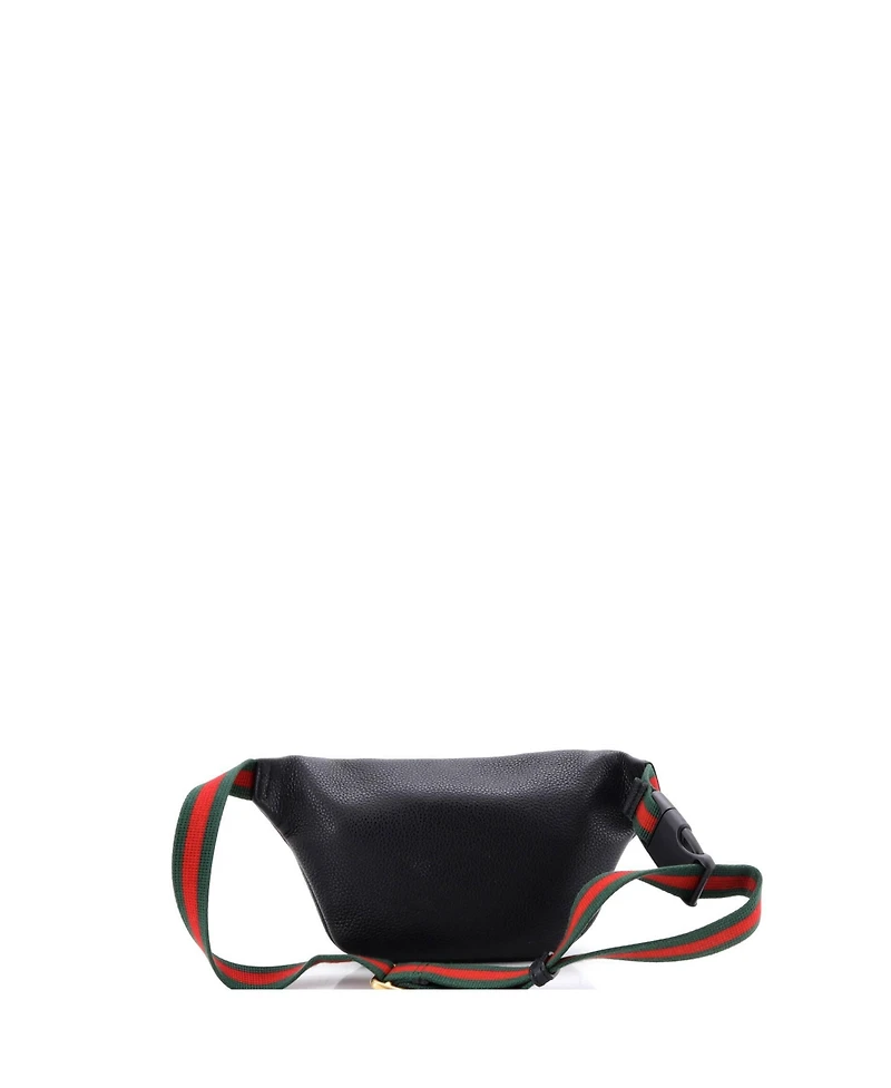 Pre-Owned Gucci Small Logo Belt Bag Printed Leather