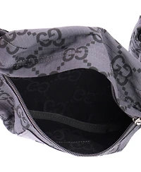 Pre-Owned Gucci Ripstop Belt Bag Gg Nylon and Leather