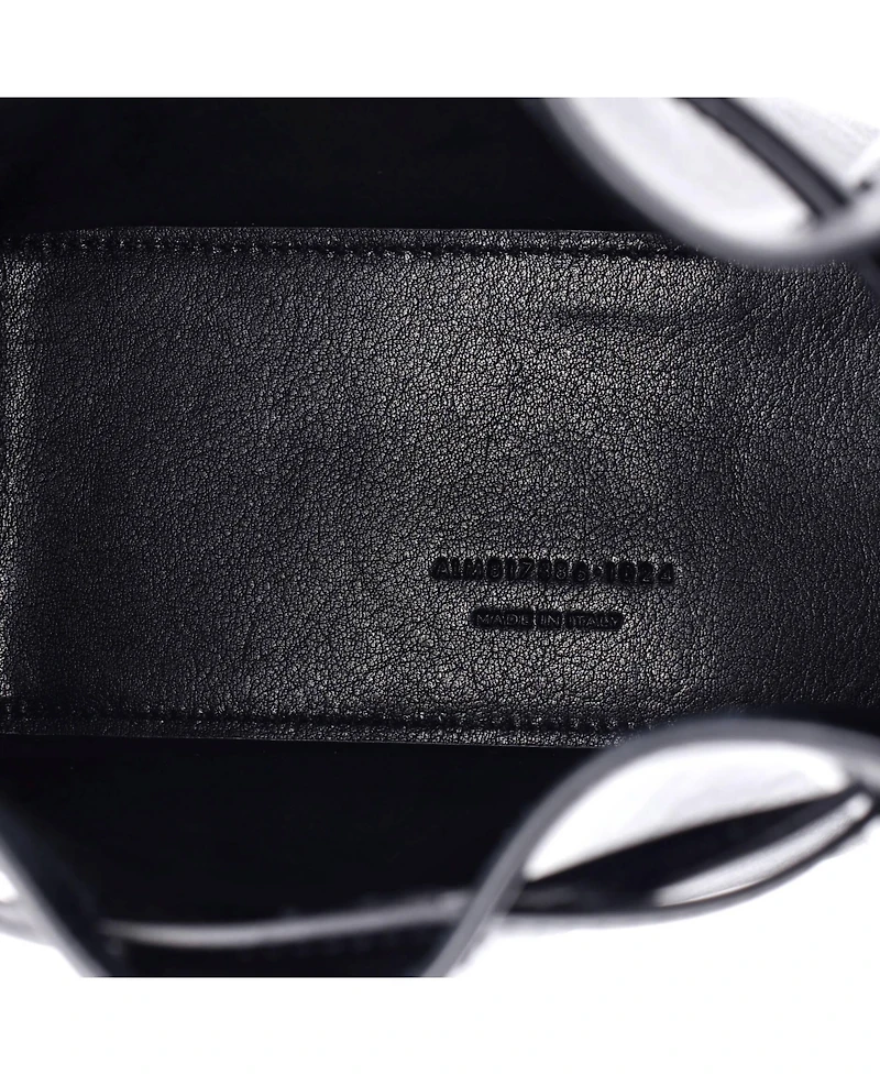 Pre-Owned Saint Laurent Small Convertible Bucket Bag Leather