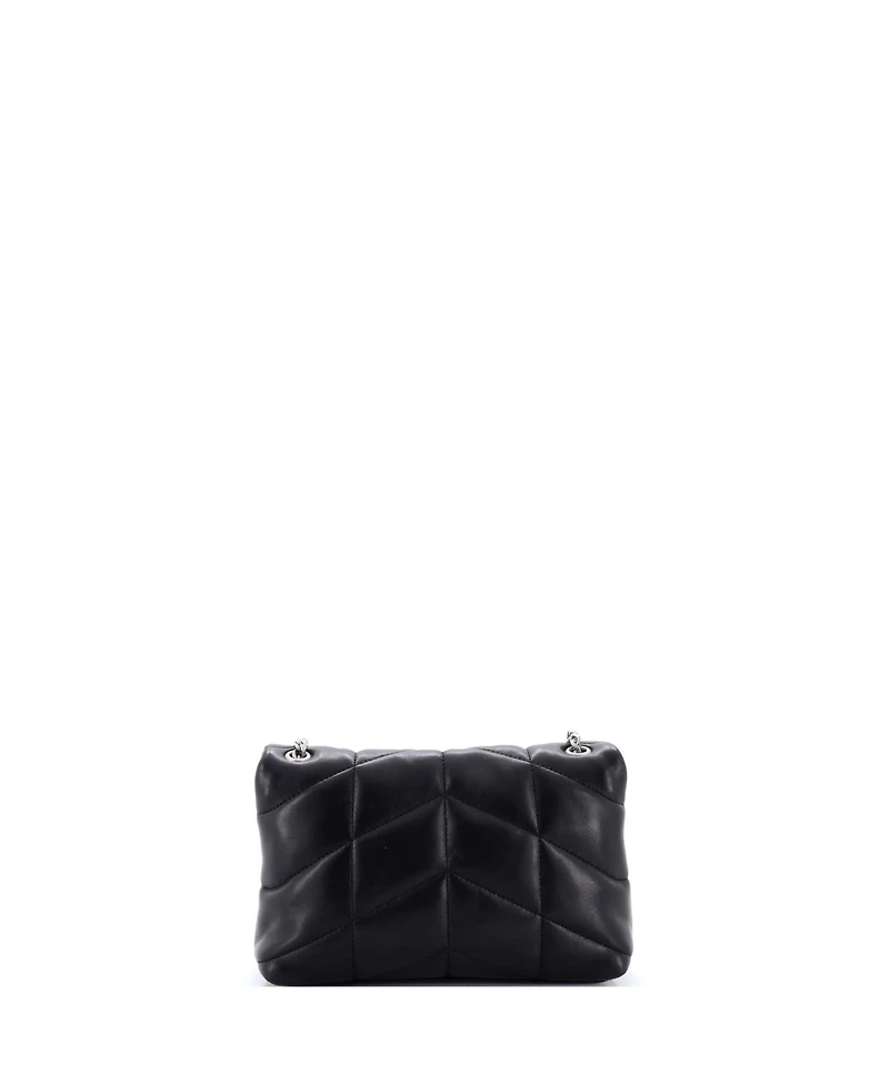 Pre-Owned Saint Laurent Mini Loulou Puffer Shoulder Bag Quilted Leather