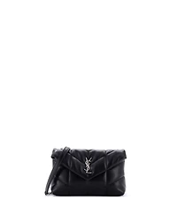 Pre-Owned Saint Laurent Mini Loulou Puffer Shoulder Bag Quilted Leather