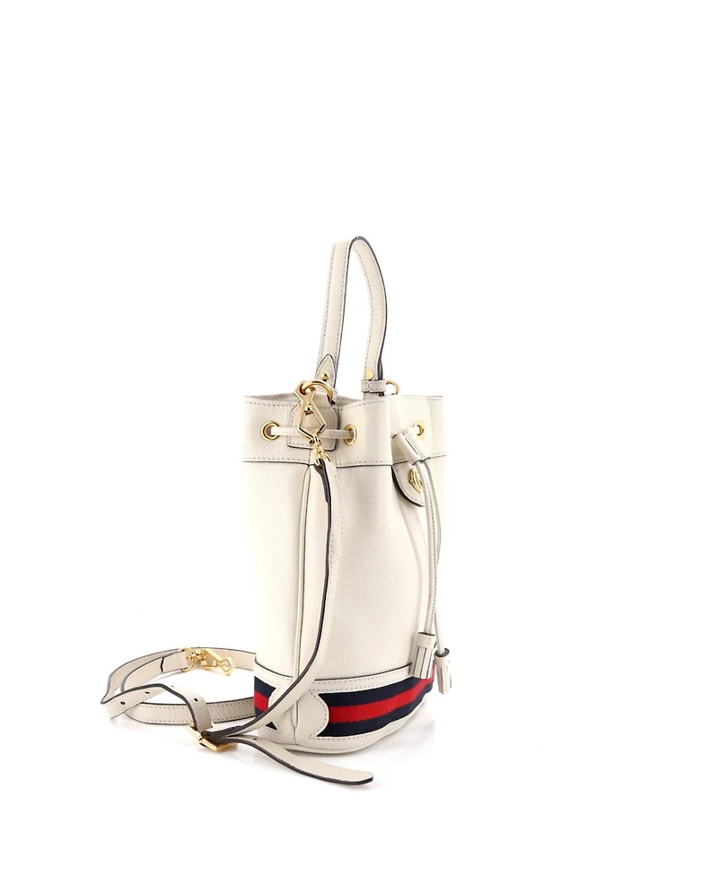 Pre-Owned Gucci Small Ophidia Bucket Bag Leather