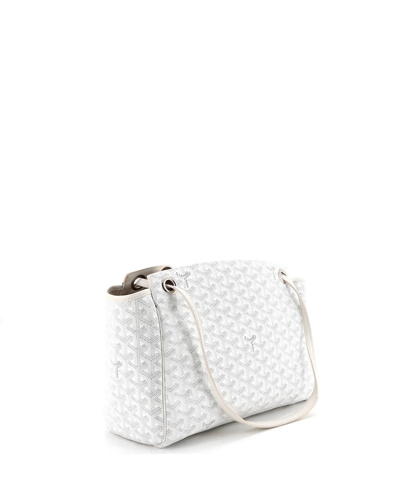Pre-Owned Goyard Pm Rouette Bag Coated Canvas