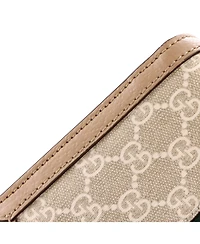 Pre-Owned Gucci Mini Ophidia Flap Top Handle Bag Gg Coated Canvas