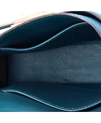 Pre-Owned HERMES Mini Verrou Bag Chevre Mysore and Canvas