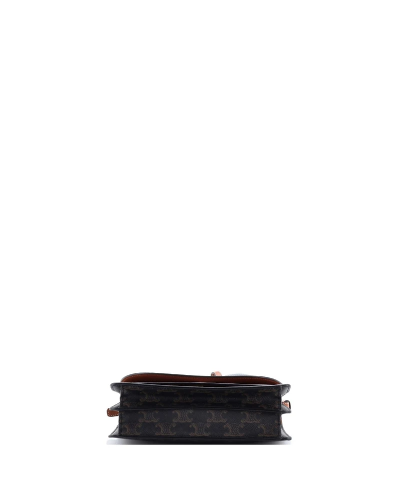 Pre-Owned Celine Wallet on Strap Triomphe Coated Canvas