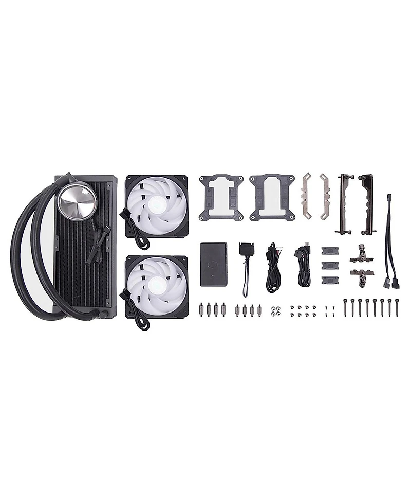 CoolerMaster MasterLiquid PL240 Flux Rgb Cpu Liquid Cooler