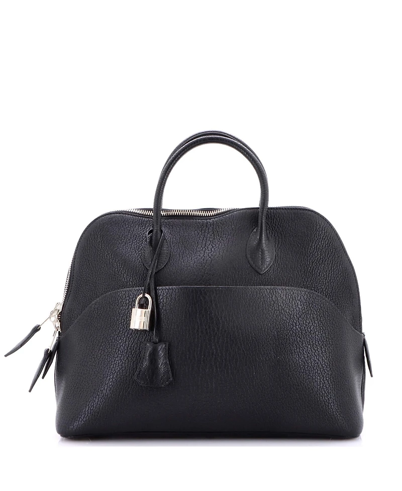 Pre-Owned HERMES 30 Bolide 1923 Bag Chevre de Coromandel