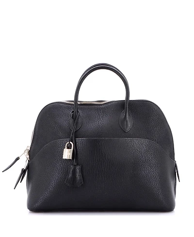 Pre-Owned HERMES 30 Bolide 1923 Bag Chevre de Coromandel