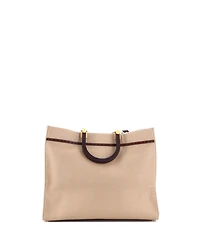 Pre-Owned Fendi Medium Sunshine Shopper Tote Canvas