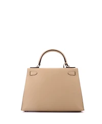 Pre-Owned HERMES Kelly 28 Handbag Epsom with Palladium Hardware