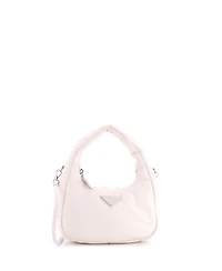 Pre-Owned Prada Mini Padded Hobo Leather