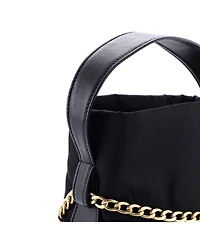 Pre-Owned Prada Mini Petit Sac Bucket Bag Re-Nylon and Nappa Leather