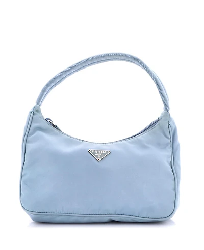 Pre-Owned Prada Mini Hobo Tessuto