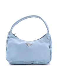 Pre-Owned Prada Mini Hobo Tessuto