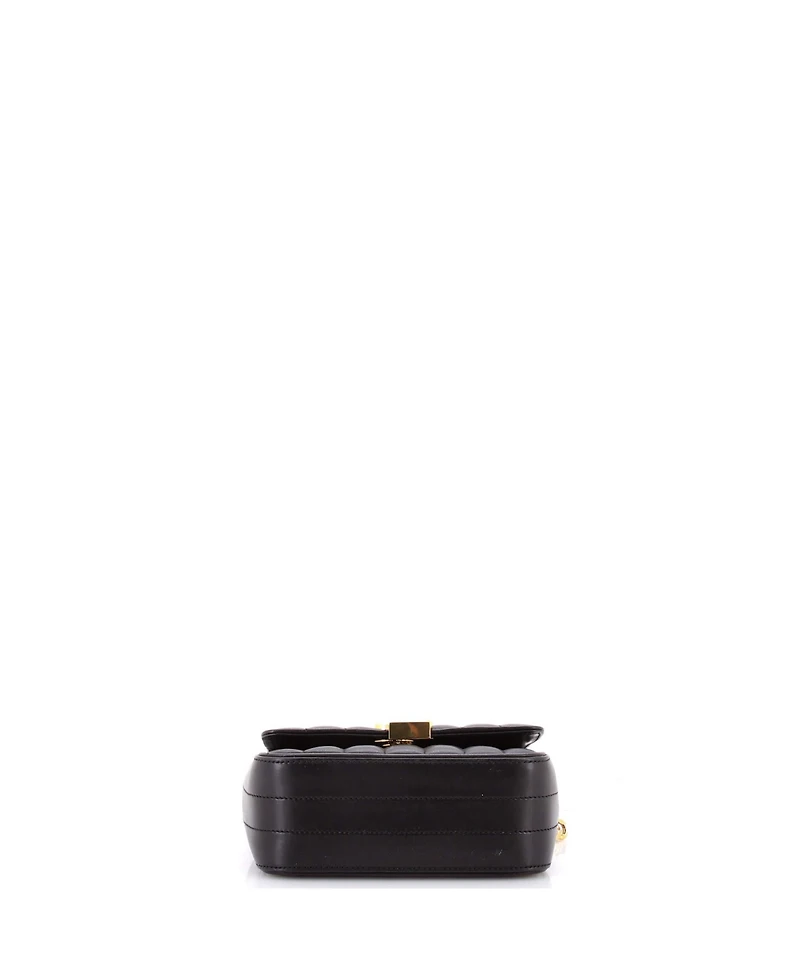 Pre-Owned Saint Laurent Small Vicky Crossbody Bag Vertical Quilted Leather