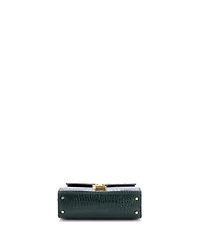 Pre-Owned Saint Laurent Mini Cassandra Top Handle Bag Embossed Leather