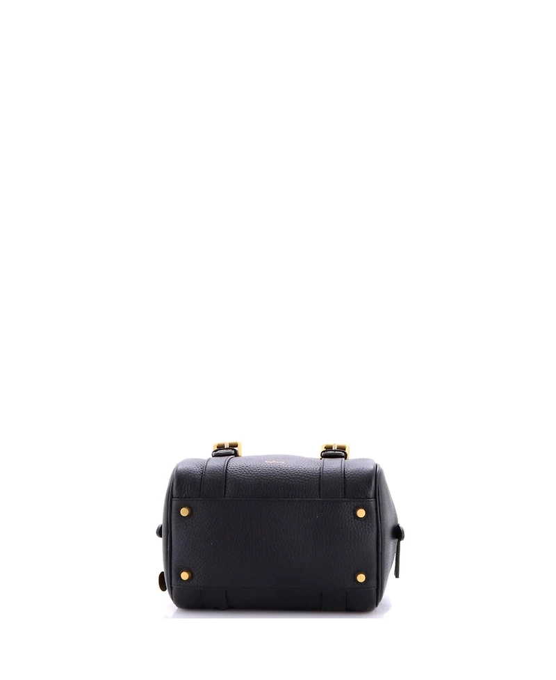 Pre-Owned Mulberry Mini Boston Bag Leather