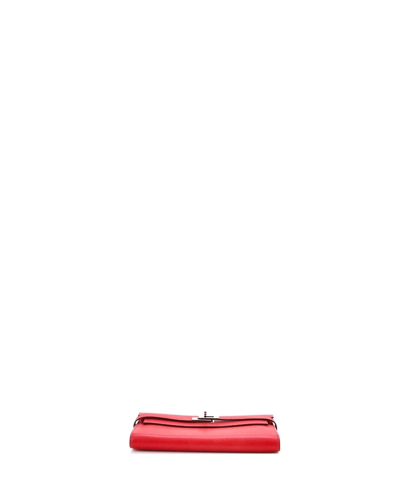 Pre-Owned HERMES Long Kelly Wallet Epsom