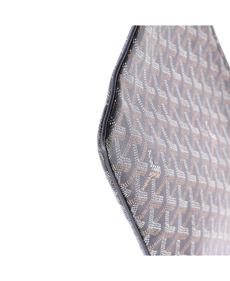 Pre-Owned Goyard Mm Senat Zip Pouch Coated Canvas