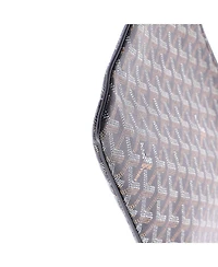 Pre-Owned Goyard Mm Senat Zip Pouch Coated Canvas